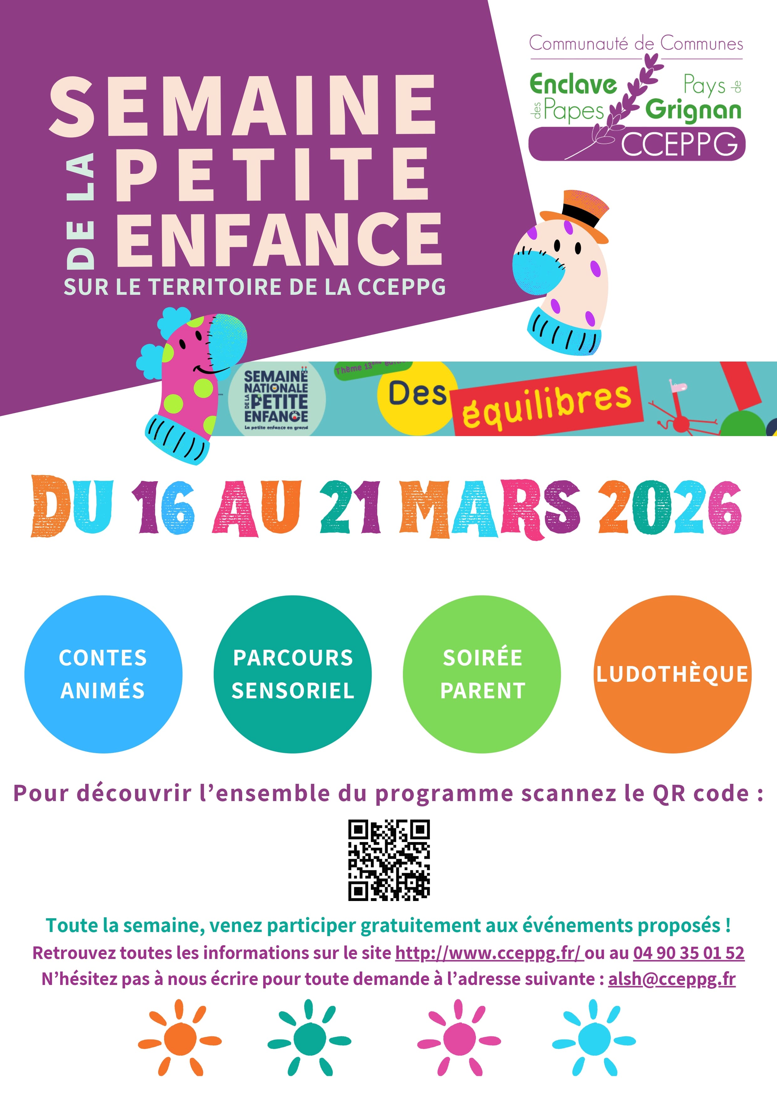 2026 AFFICHE DE LA SEMAINE PETITE ENFANCE IMAGE