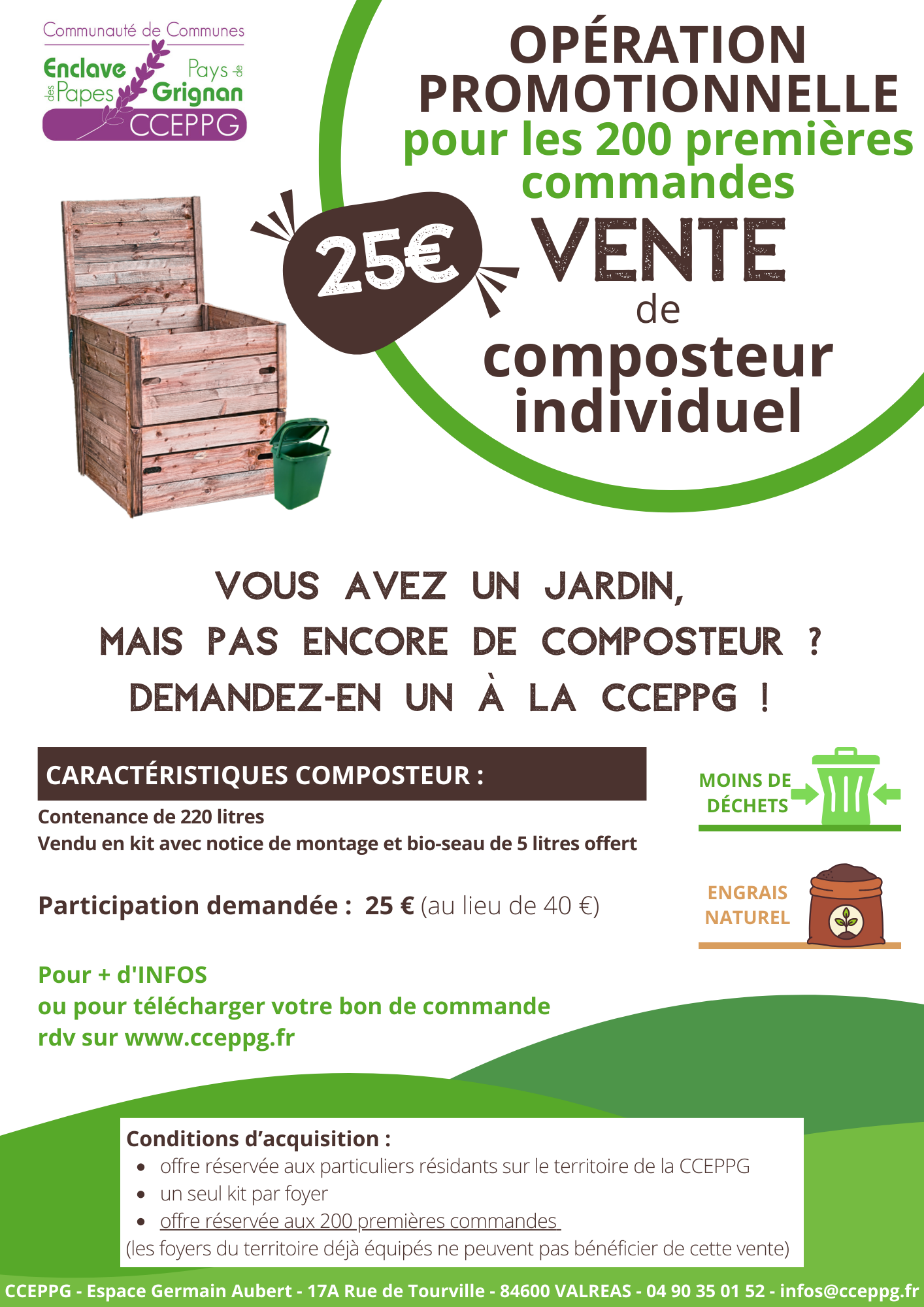 AFFICHE OP COMPOSTEURS 25 