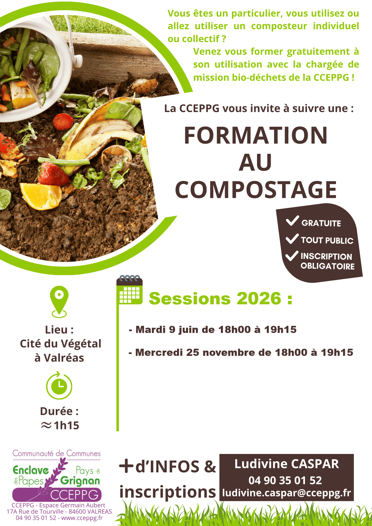FORMATIONS 2026 COMPOSTAGE PARTICULIERS