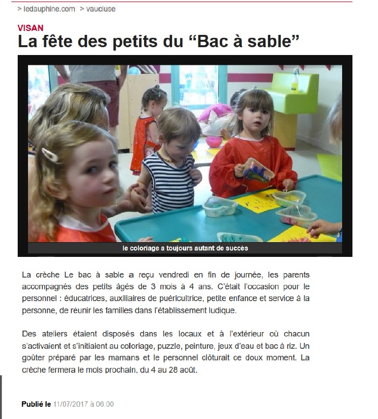 bac a sable