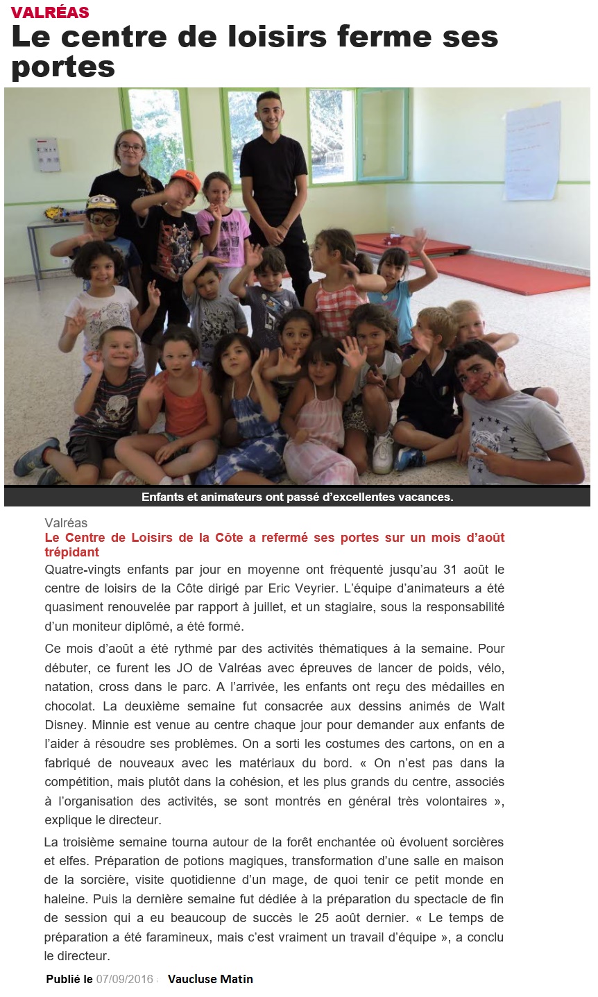 07092016 Centre loisirs valreas