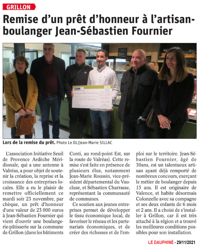 20211129 REMISE PRET HONNEUR BOULANGERIE GRILLON