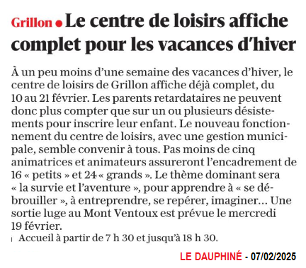 20250207 GRILLON CENTRE DE LOISIRS COMPLET