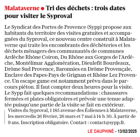 20250213 SYPP VISITE SYPROVAL