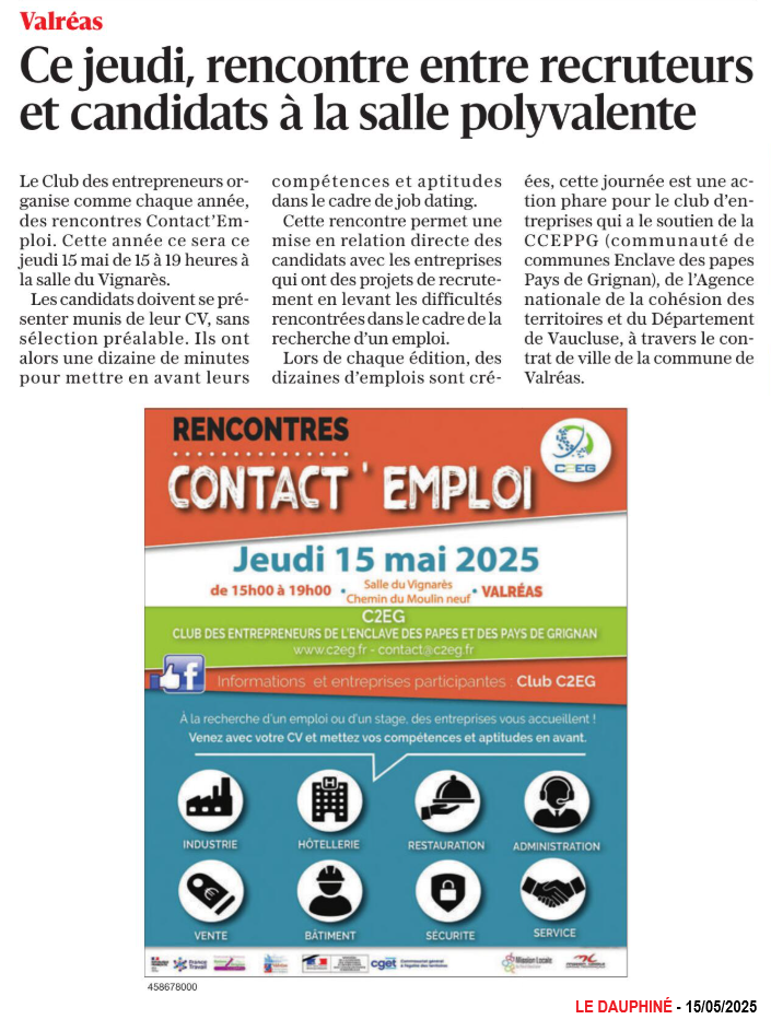 20250515 CONTACT EMPLOI