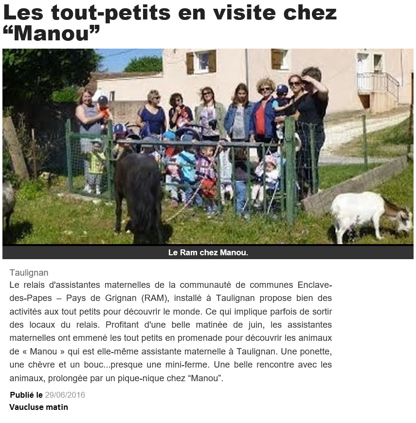 29062016 RAM chez Manou