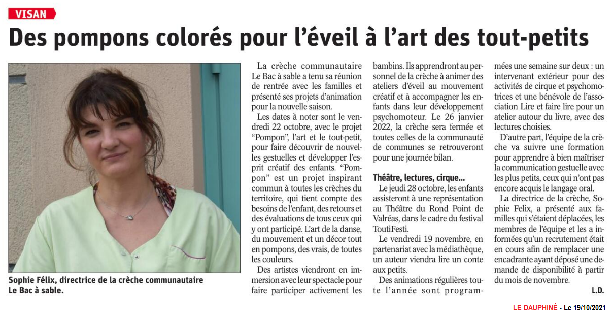 Des pompons colorés pour leveil à lart des petits